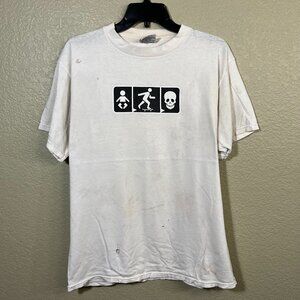 Thrashed Vintage Alien Workshop Skate T-shirt Large